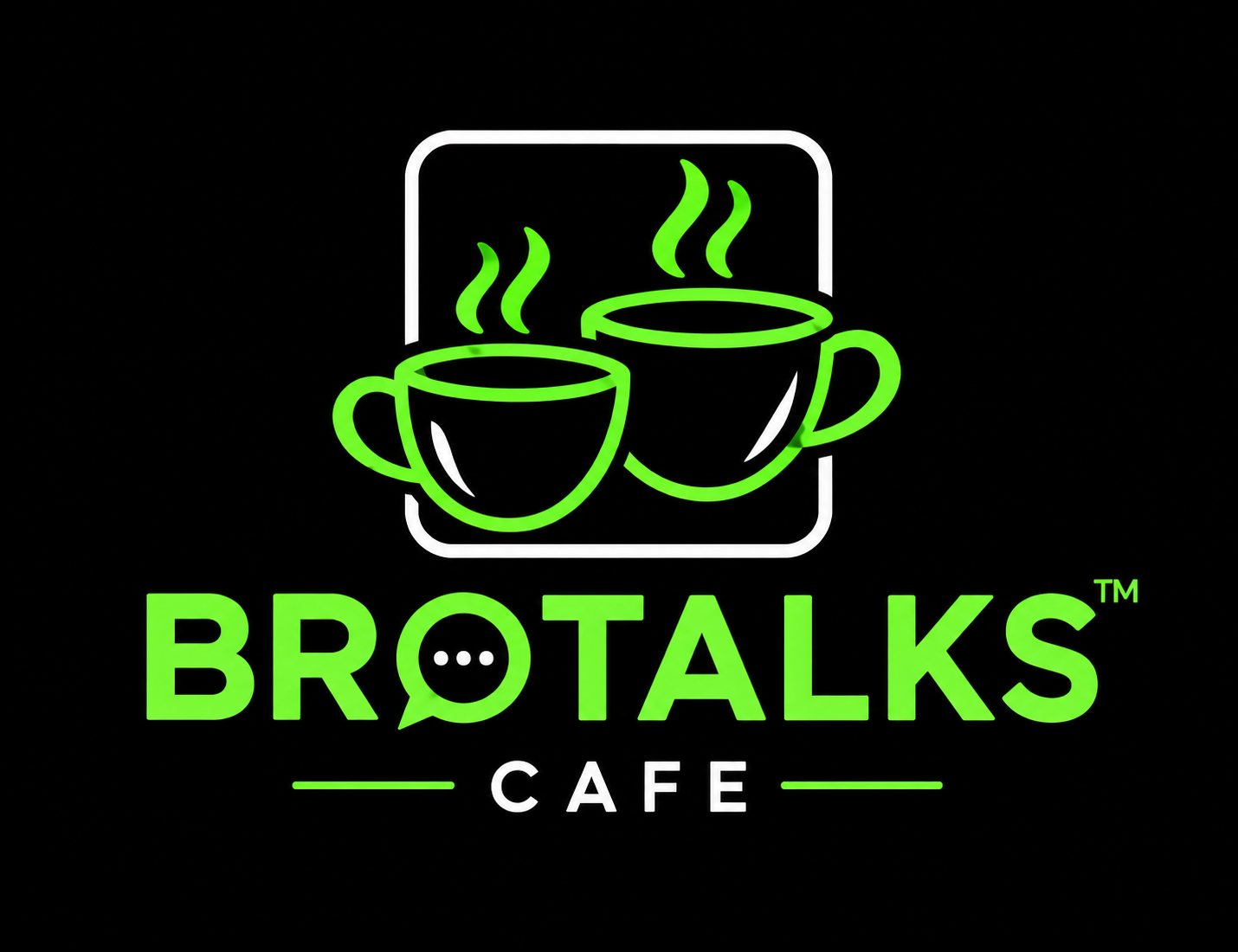 BroTalks Cafe logo with trademark symbol